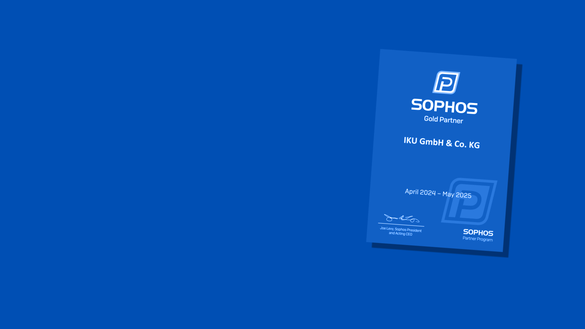 Sophos Gold Partnerschaft